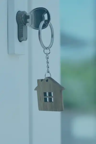 A key to a new home.